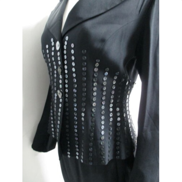 SOPHIE SITBON Black skirt suit - Picture 6 of 8